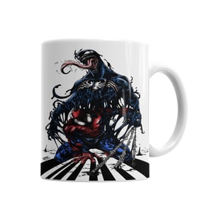 Spiderman Venom Marvel  Kupa Bardak Porselen
