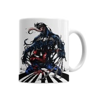 Spiderman Venom Marvel  Kupa Bardak Porselen
