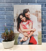 Sevgiliye Hediye Fotoğraflı Kanvas Tablo,Kişiye Özel Fotoğraflı Kanvas Tablo