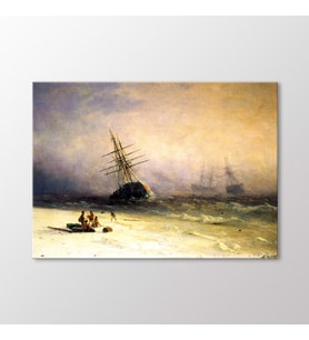 Arty Tablo Karadeniz'de Gemi Kazası, 1875 Tablo (Karışık)