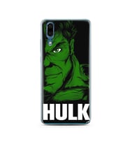 Hulk Tasarım Süper Şeffaf Silikon Telefon Kılıfı Huawei P20 