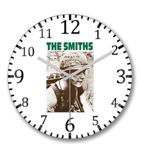 The Smiths Duvar Saati Bombeli Gercek Cam