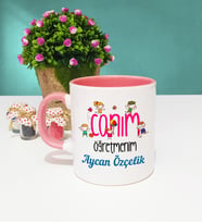 Canım Öğretmenim Kupa Bardak Pembe
