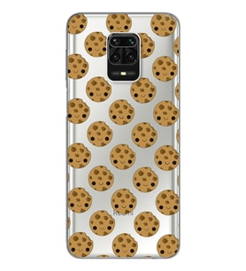 Kurabiye Tasarımlı Süper Şeffaf Silikon Telefon Kılıfı Xiomai Redmi Note 9 Pro -