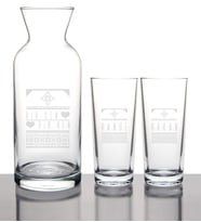 BK Gift Kişiye Özel Bir Sen Bir Ben Rakı Karaf Seti