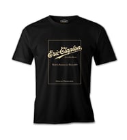 Eric Clapton and His Band Siyah Erkek Tshirt