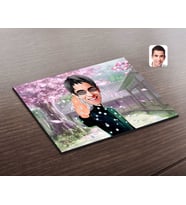 BK Gift Kişiye Özel Matrix Neo Karikatürlü Ahşap Puzzle-1