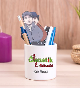 Genetik Mühendisi Seramik Kalemlik