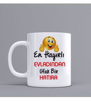Kişiye Özel En Hayırlı Evlat Kupa Bardak kupa Bardak Z81