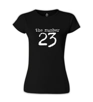 The Number 23 Siyah Bayan Tshirt