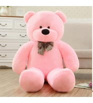 120cm Pembe Büyük Peluş Ayı (Pembe)
