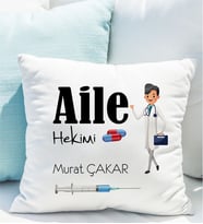 Kişiye Özel Aile Hekimi Yastığı
