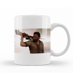 The Walking Dead Rick Kupa Bardak Porselen