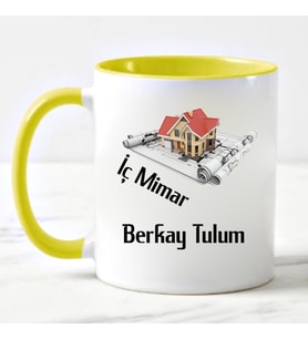 İç Mimar Kupa Bardağı Sarı