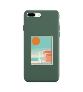 Koyu Yeşil Lansman Kılıf iPhone 7 Plus
