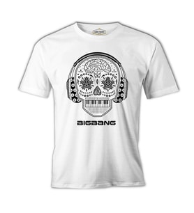 Bigbang Beyaz Erkek Tshirt