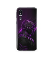 Black Panter Tasarım Süper Şeffaf Silikon Telefon Kılıfı Samsung A2 Core