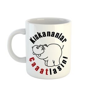 Yeni İşini Kıskananlar Çatlasın Temalı Kupa Bardak 79902