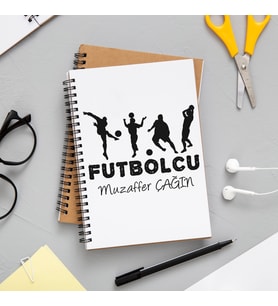 Futbolcu Defteri Kişiye Özel
