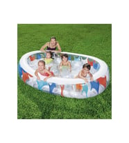Bestway Eliptik Mavi Şişme Havuz (234 cm x 152 cm x 51 cm )