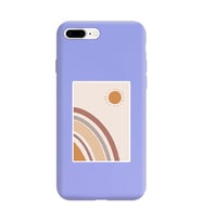 Lila Lansman Telefon Kılıfı Iphone 8 Plus
