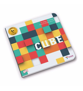 CUBE (6+ Yaş) / IQ Dikkat Ve Yetenek Geliştiren Kitaplar Serisi (Mor)
