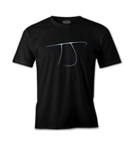 Matematik - Pi 11 Siyah Erkek Tshirt
