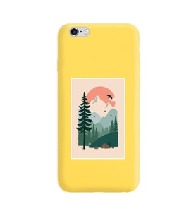 Sarı Lansman Kılıf iPhone 6