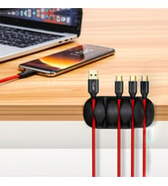 Mobee 5 Kanallı Kablo Kanalı Toparlama Aparatı 3 Adet (Karışık)