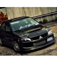 Araba Ön Cam Oto Sticker Yapıştırma Stance Royalty 50CM