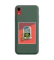 Koyu Yeşil Lansman Telefon Kılıfı Iphone XR