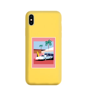 Sarı Lansman Kılıf iPhone XS Max