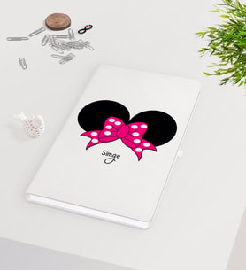 BK Gift Kişiye Özel Sevgililer Günü Beyaz Defter-87