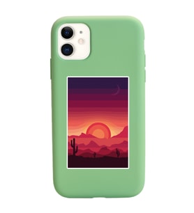 Yeşil Lansman Telefon Kılıfı Iphone 11