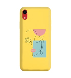 Sarı Lansman Telefon Kılıfı Iphone XR