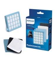 Philips PowerPro Compact FC9323/07  Hepa Filitre Seti Uyumlu