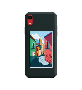 Siyah Lansman Kılıf iPhone XR