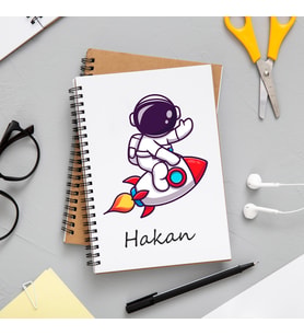 Astronot Defteri Kişiye Özel