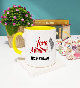 İcra Müdürü Kupa Bardak Sarı