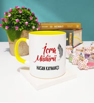 İcra Müdürü Kupa Bardak Sarı