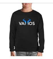 Tenis - Vamos Siyah Çocuk Sweatshirt