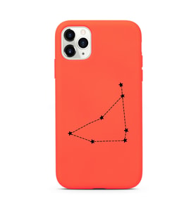 Oğlak Burcu (Capricornio) Yıldız Haritası Tasarımlı Kılıf iPhone 11 Pro Max