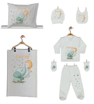 Pia Baby GL 1925-06 İsme Özel Yastık Battaniye Zıbın Set