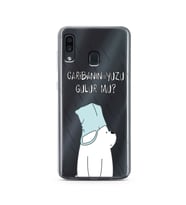 Samsung A30 Garibanın Yüzü Gülürmü Tasarımlı Telefon Kılıfı