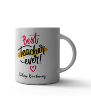 Best Teacher Kupa Bardak (Çok Renkli)