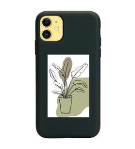 Siyah Lansman Telefon Kılıfı Iphone 11