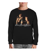 Tupac Shakur Siyah Çocuk Sweatshirt