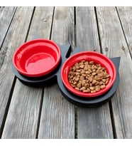 Kedi mama kabı (Kırmızı)