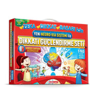 Dikkati Güçlendirme Seti - Yeni Neuro VİA Sistemi ile 5 Yaş - Osman Abalı