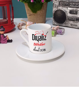 Diyaliz Teknikeri Hediye Türk Kahvesi Fincanı